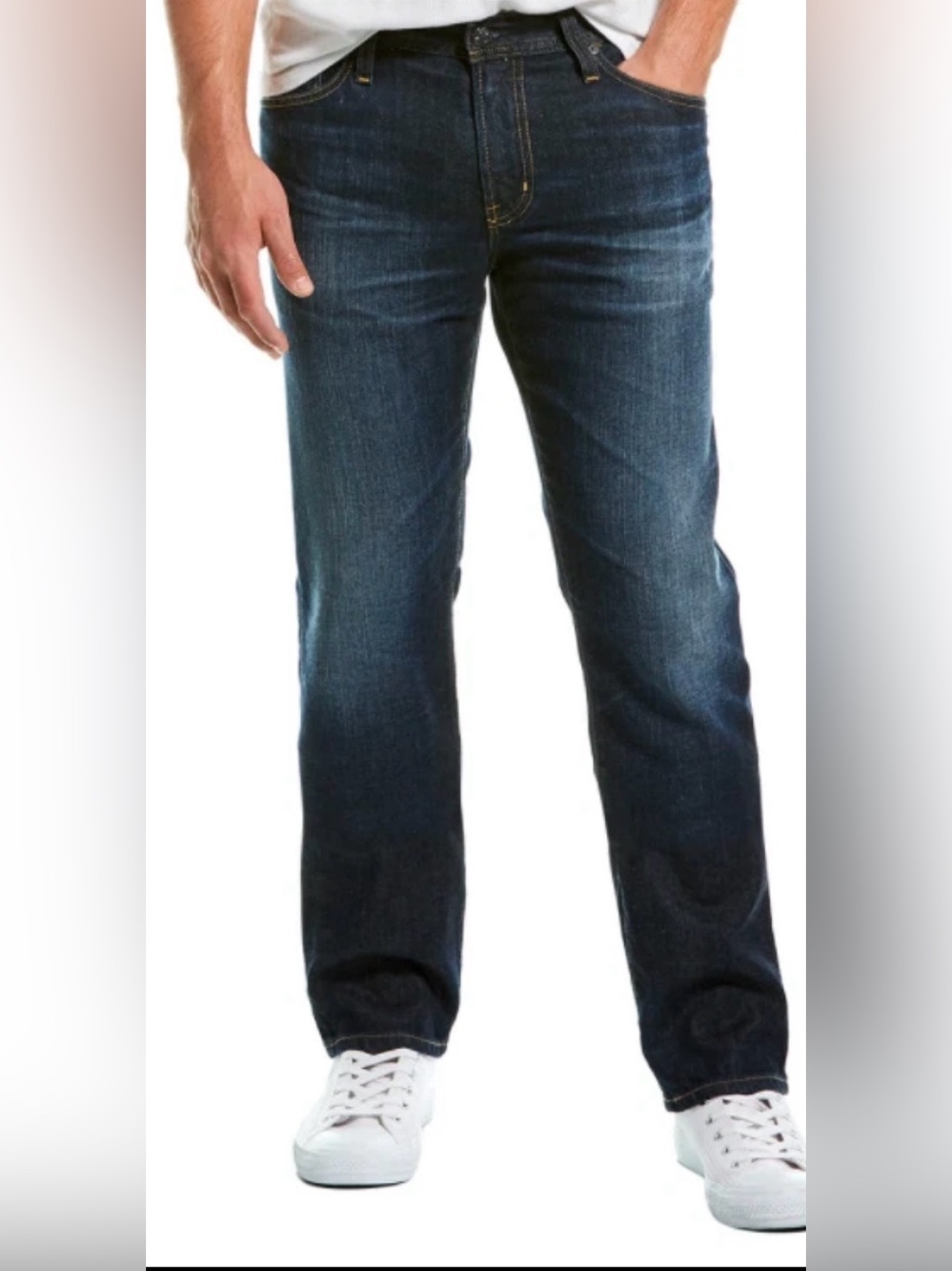 AG Adriano Goldschmied Men’s The Everett Slim Straight Jeans Size 38 X 32